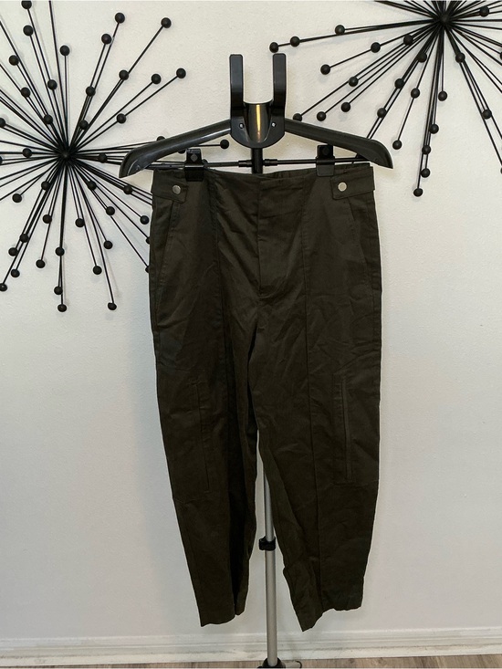 Zara Other - Zara Olive Green High Waisted Utility Cargo Pants Size M NWT